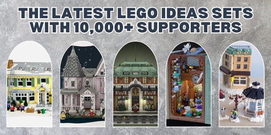 The Latest LEGO Ideas Sets With 10,000+ Supporters