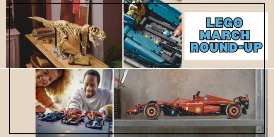 LEGO Round-Up - NEW Jurassic World and Formula 1 Display Sets
