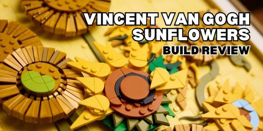 Build Review of LEGO Art Vincent van Gogh - Sunflowers (31215)