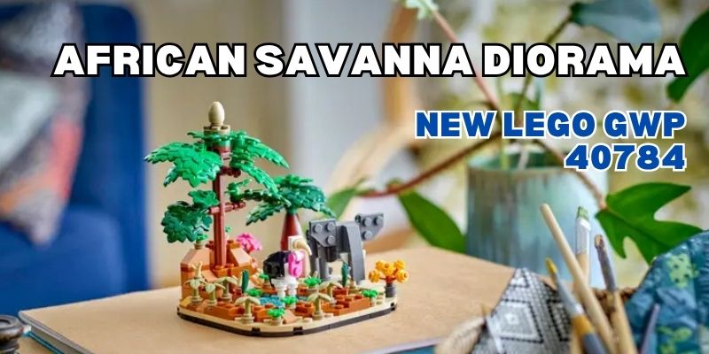 New LEGO GWP for Insiders Only - African Savanna Diorama 40784