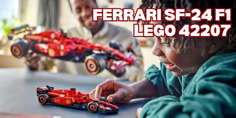 LEGO F1 Fans Gear Up For March Ferrari SF-24 Release
