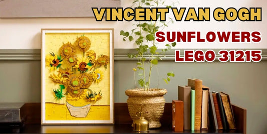 Out Now: LEGO Vincent van Gogh - Sunflowers 31215 Brings the Brightness