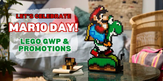 It's-a MAR10 Day! LEGO Mario Gift with Purchase and Other Super Sets to Celebrate