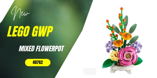 New LEGO Mixed Flowerpot GWP Helps Spring Burst Into Bloom