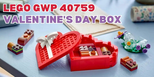 Say It With Bricks: Free Gifts And Double LEGO Insiders Points For Valentine's Day