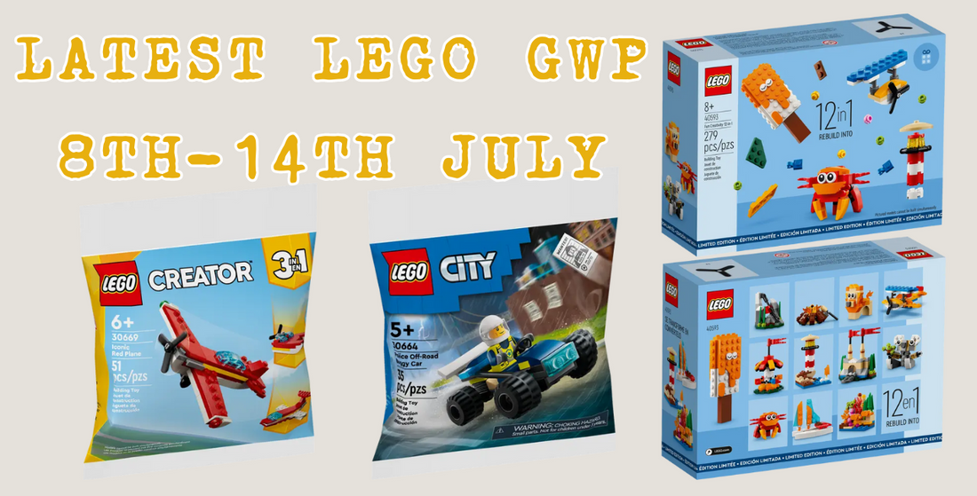 Latest July LEGO Gift With Purchase (GWP)