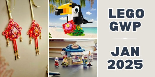 See In The New Year With Three LEGO Gift-With-Purchases