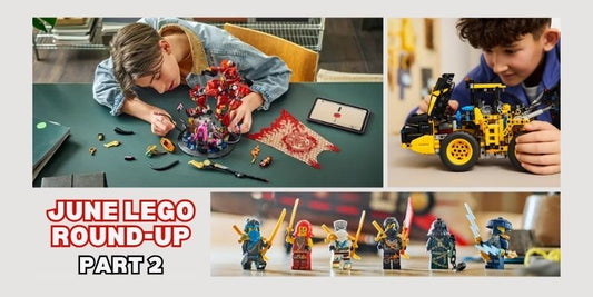 LEGO Round-Up June 2025 PART TWO - LEGO Art, Botanicals, NINJAGO, Technic and More!