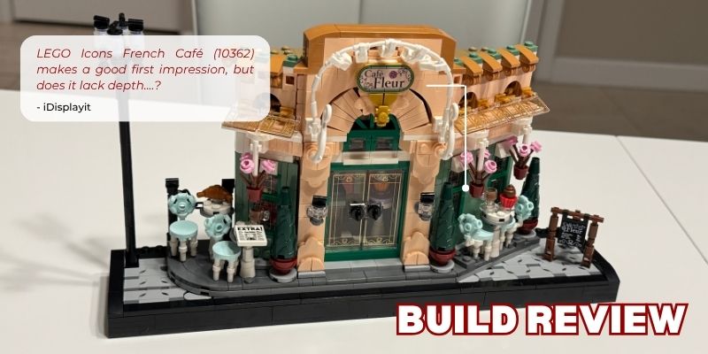 Build Review of LEGO Icons French Cafe (10362)