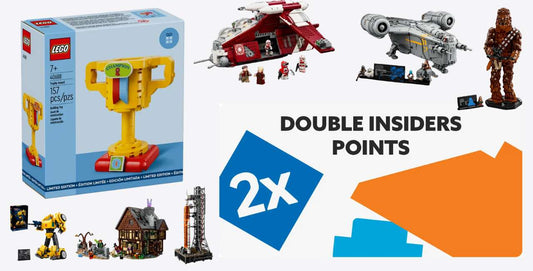 August 2024 - LEGO GWP Plus Double Insider Points