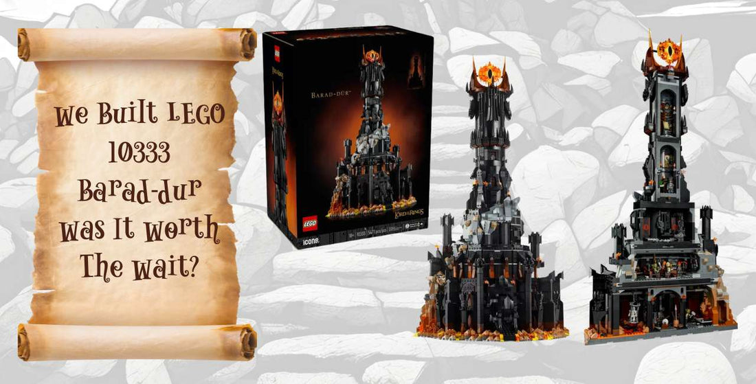 Build Review of LEGO 10333 Lord Of The Rings: Barad-dur