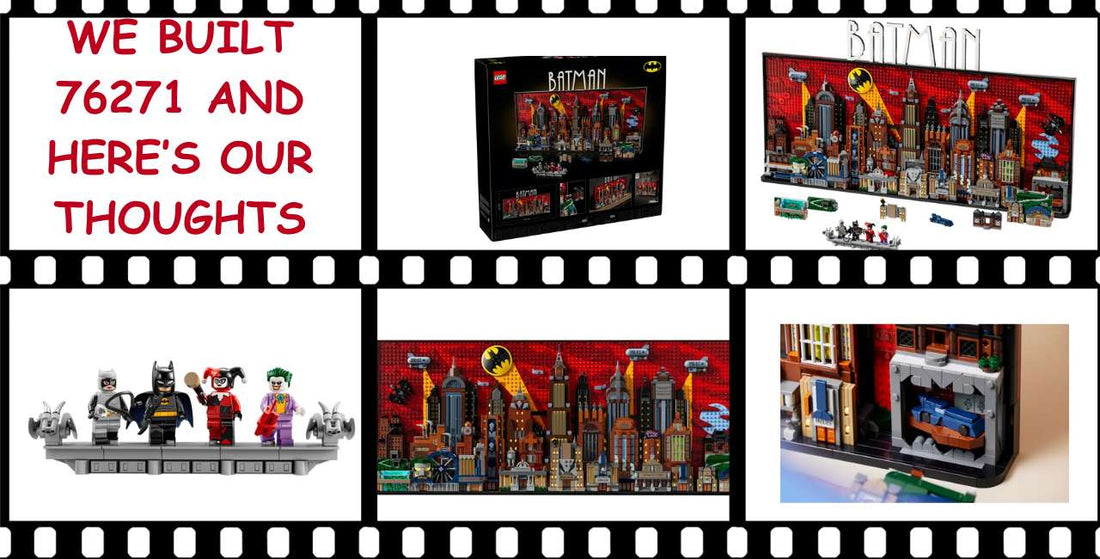 We Built 76271 LEGO Batman: The Animated Series Gotham City