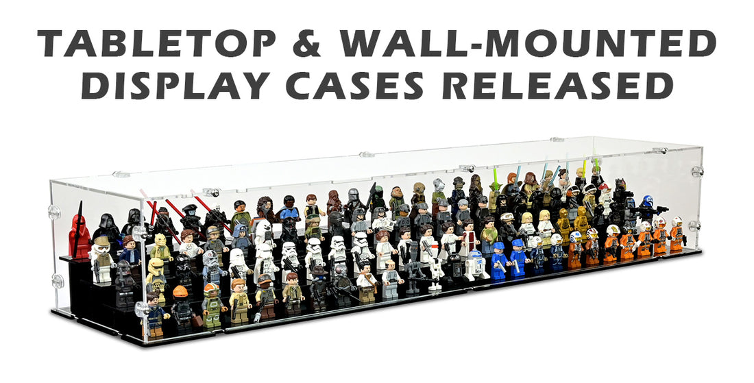 Introducing Our New LEGO Minifigure Display Case Range
