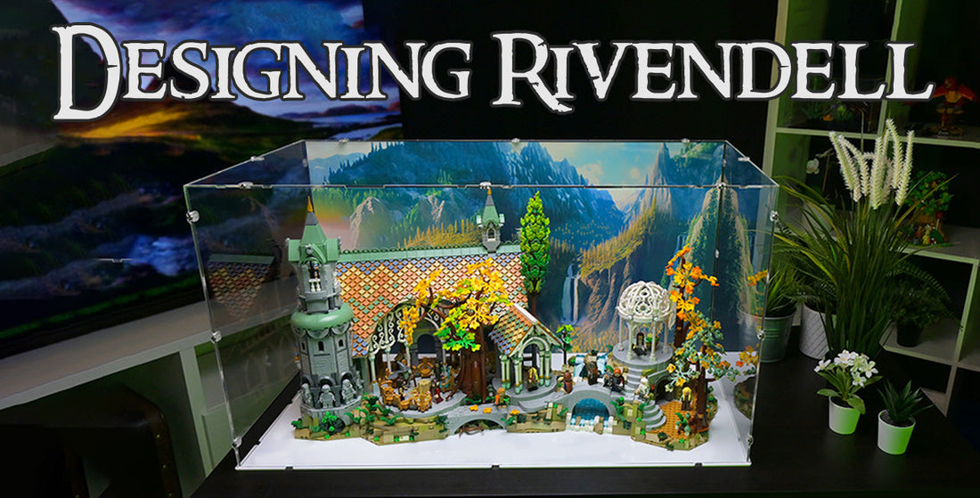 Creating Middle Earth - How We Designed the LEGO Rivendell Printed Background