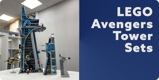 Comparing All the LEGO Avengers Tower Sets