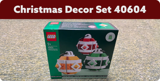 LEGO Unboxing - Christmas Décor Set 40604