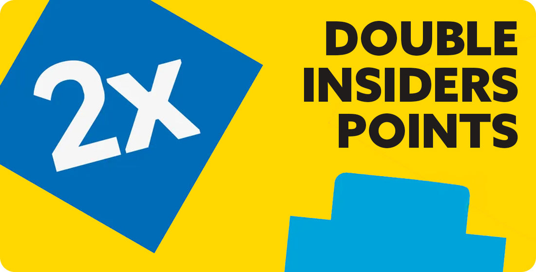 Get Double LEGO Insiders Points Until 24th January
