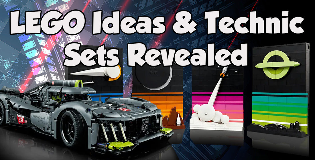 LEGO Unveils Peugeot 9X8 24H & Tales of the Space Age