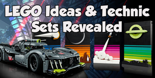 LEGO Unveils Peugeot 9X8 24H & Tales of the Space Age