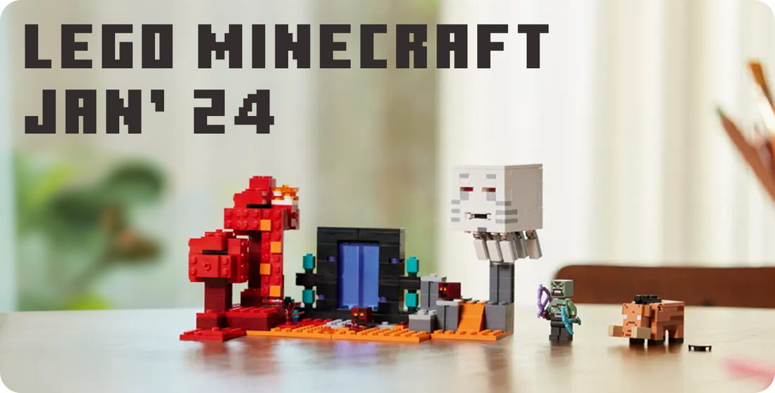 LEGO Minecraft Sets "“ January 2024