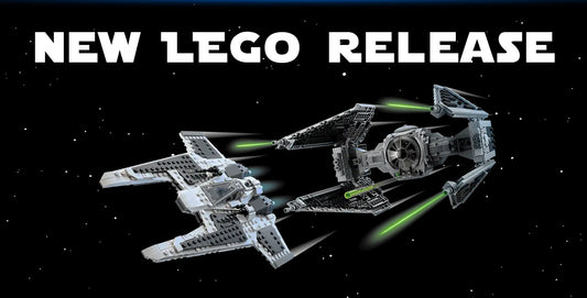 Star Wars LEGO Mandalorian Fang Fighter vs. TIE Interceptor Now Available