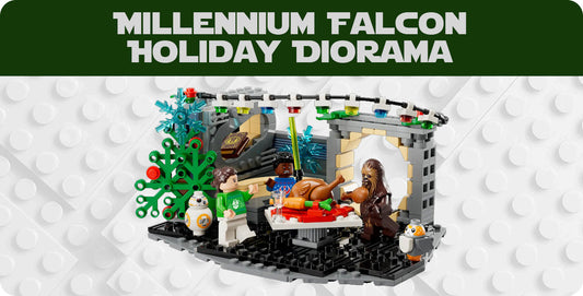 LEGO Set Reveal - Star Wars LEGO Millennium Falcon Holiday Diorama