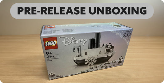 LEGO Unboxing - Mini Steamboat Willie 40659 GWP