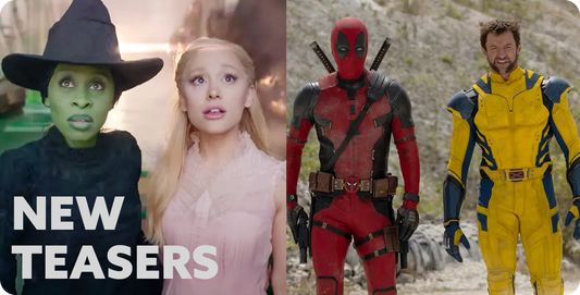 Teaser Trailers Premiere for Wicked + Deadpool & Wolverine