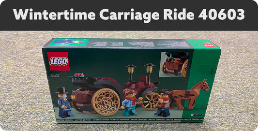 LEGO Unboxing - Wintertime Carriage Ride 40603