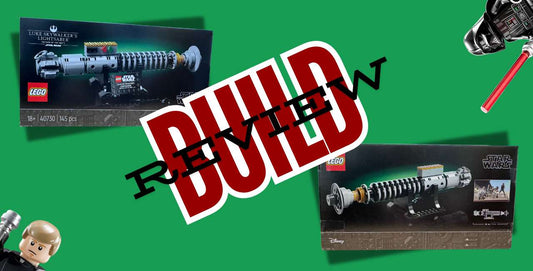 We Built LEGO 40730 Luke Skywalker's Lightsaber - LEGO Insider's GWP