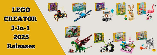 Triple The Fun With These LEGO CREATOR 3-in-1 Sets