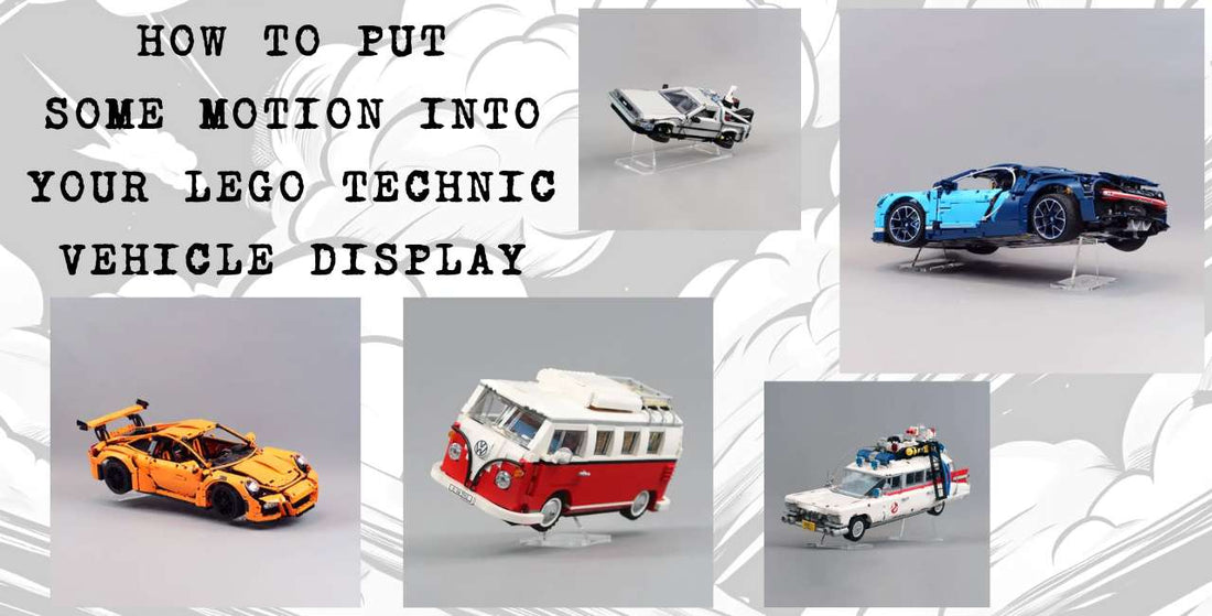 How to Make Your LEGO Technic & Creator Expert Vehicle Display Look Alive!