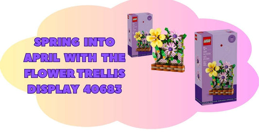 We Take a Look at the April LEGO Gift With Purchases - Flower Trellis Display