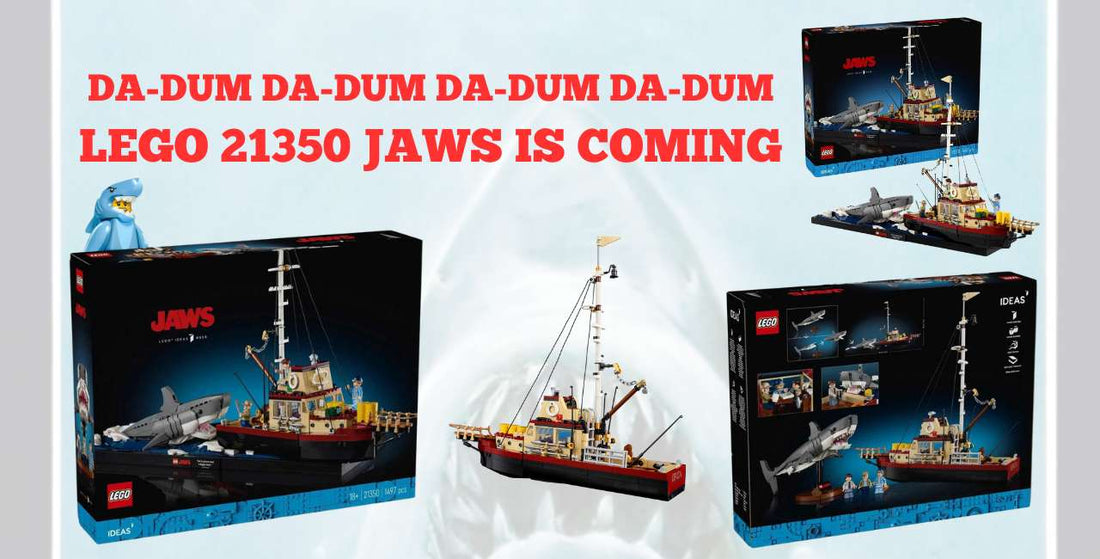 We're Gonna Need A Bigger Shelf - LEGO 21350 Jaws