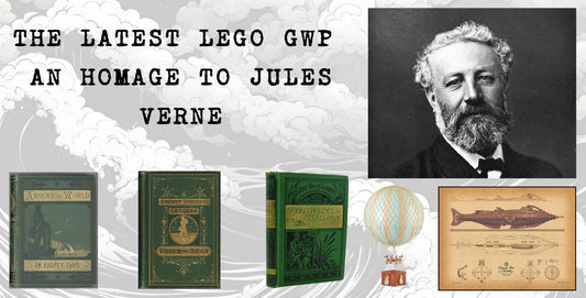 Building The Latest LEGO GWP - Tribute To Jules Verne's Books (40690)