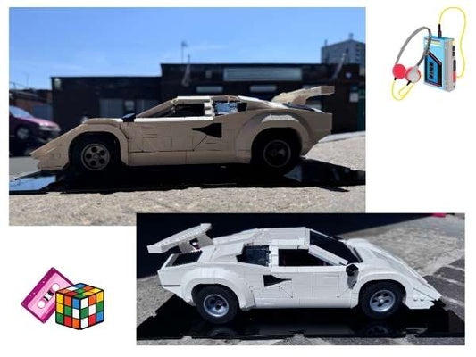 We Built LEGO 10337 Lamborghini Countach 5000 Quattrovalvole - See What We Think
