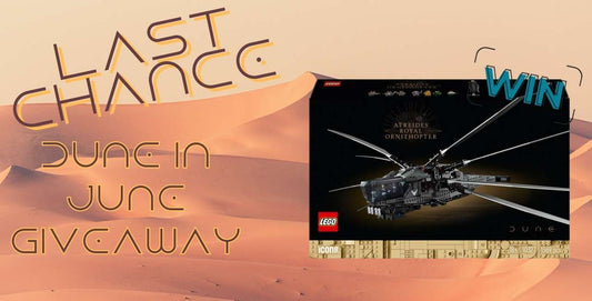 Last Chance Reminder - LEGO 10327 Dune Atreides Royal Ornithopter Giveaway