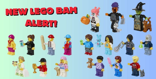 Latest LEGO Build A Minifigure Characters (BAM) - September 2024