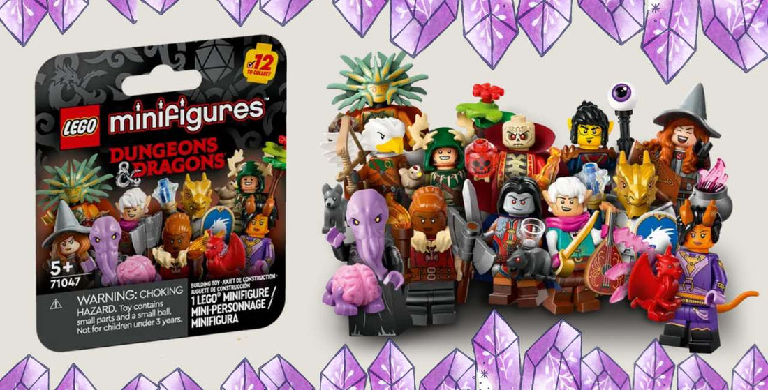 Celebrate 50 Years of D&D With The New LEGO CMF Series