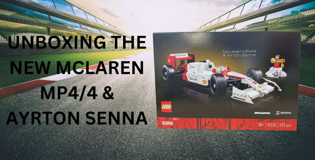 Unboxing the LEGO McLaren MP/4 & Ayrton Senna