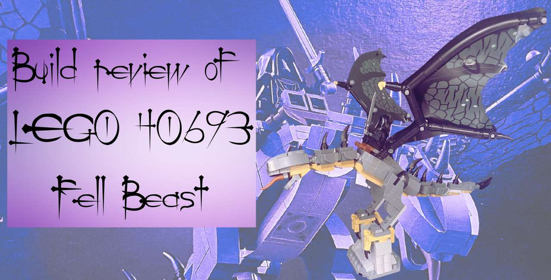 Building LEGO 40693 Fell Beast the LEGO LOTR GWP