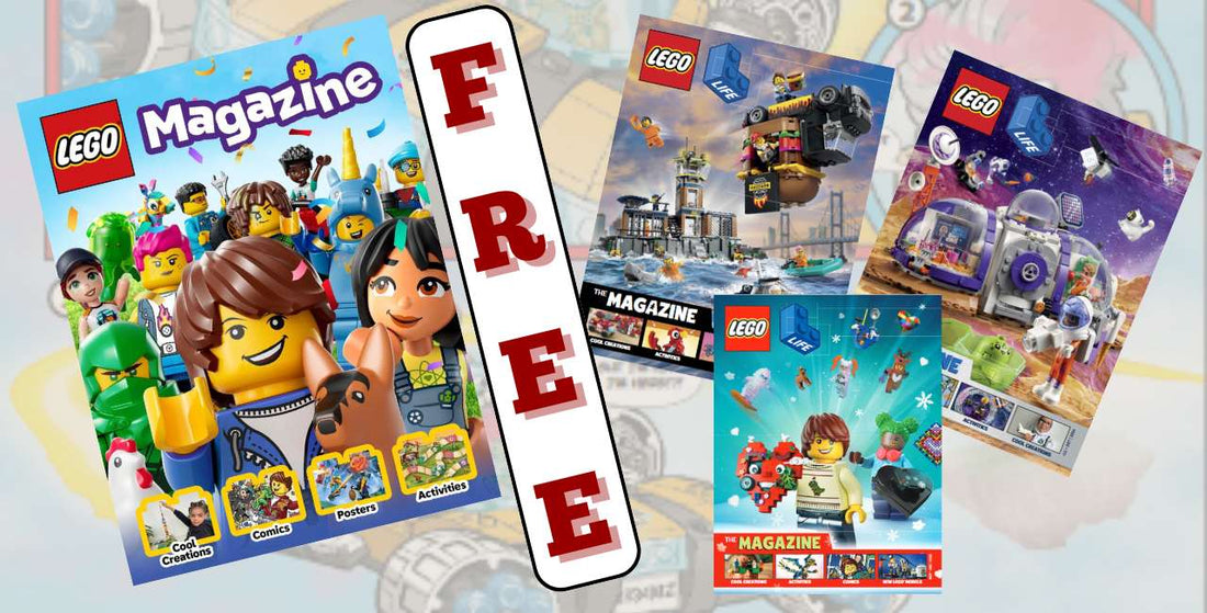How To Claim FREE LEGO Magazines