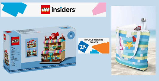 The Latest Gift With Purchases and Double Points For LEGO Insiders