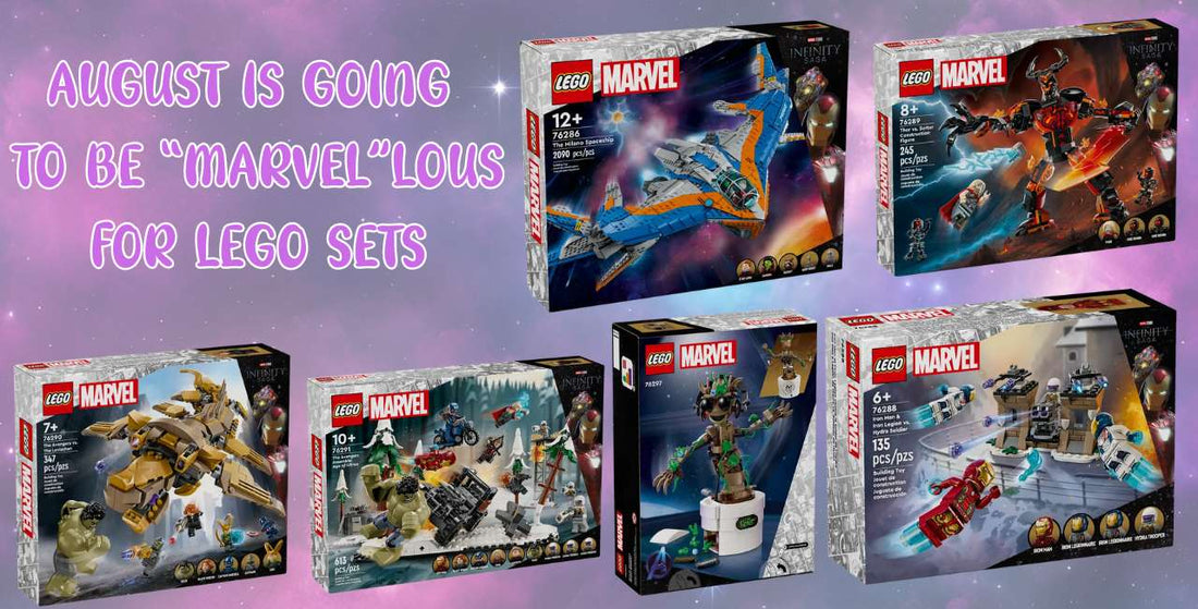 Avengers in August - We Take A Look at The Upcoming LEGO Marvel Releases