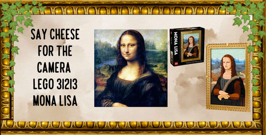 We Have A Look At Da Vinci's Mystery Woman Mona Lisa in LEGO Form