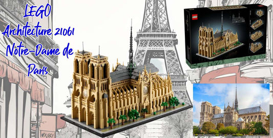 Add To Your Parisian LEGO Architecture Skyline with LEGO 21061 Notre - Dame de Paris.