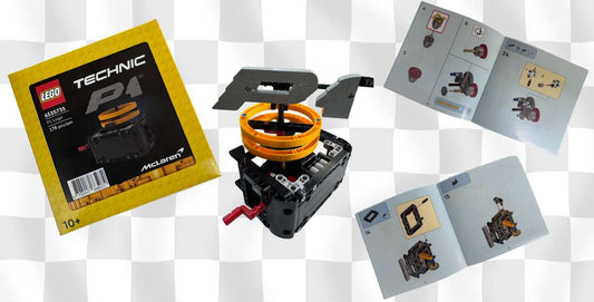 Building the LEGO Technic P1 McLaren Logo GWP - Sneak Peek
