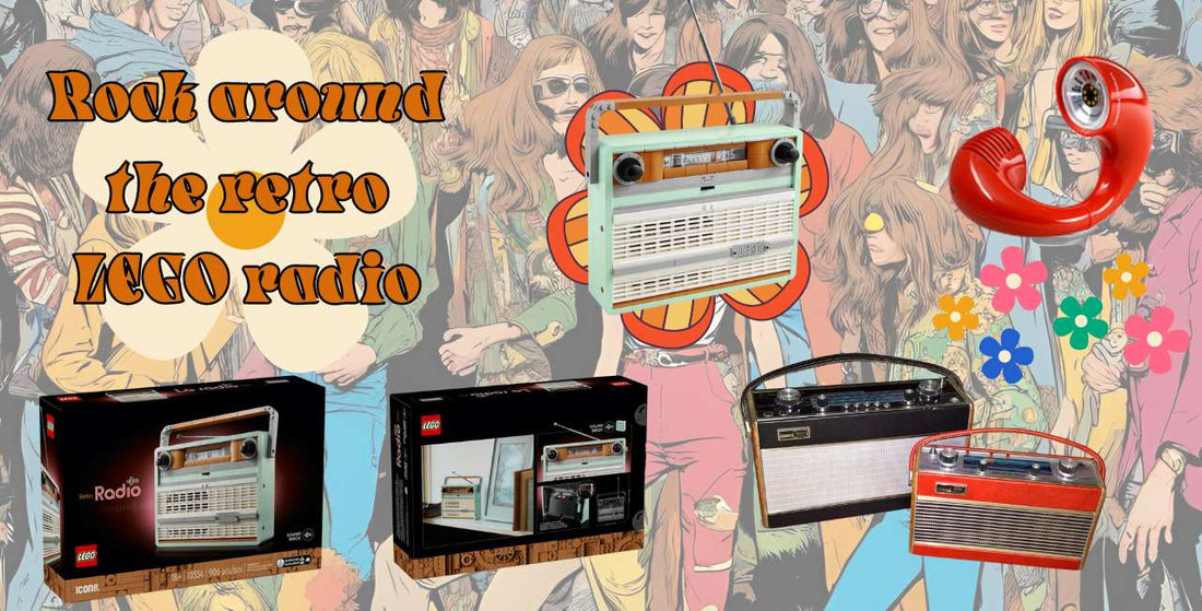 Dance Away With The New LEGO 10334 Retro Radio