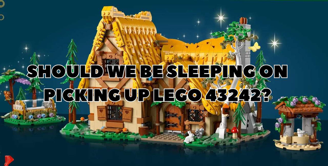 Once Upon A Brick There Was A LEGO Disney Snow White and the Seven Dwarfs Cottage 43242