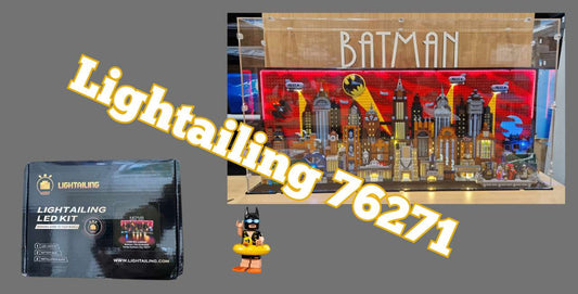 Lightailing Light Kit Review For Batman: The Animated Series Gotham City 76271